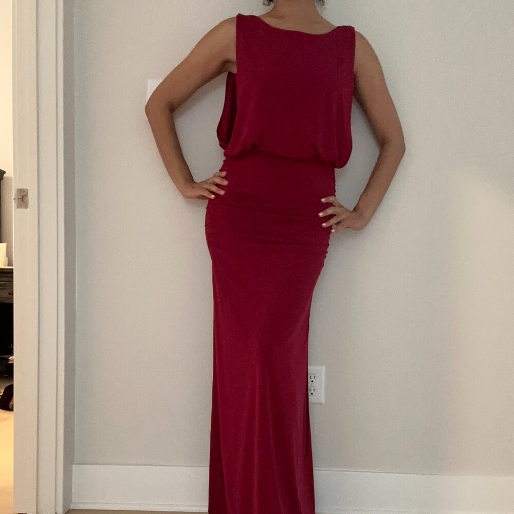 Burgundy Maxi Dress